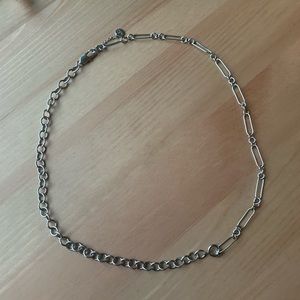 A.P.C. Silver Collier Necklace